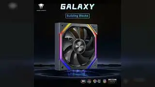 Review: Jungle Leopard Galaxy 120mm PC Reverse Blade Case Fans, ARGB and PWM Cooling Fan PC, A...
