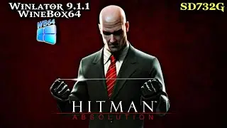 Hitman: Absolution (HD) Gameplay | Winlator (Windows) Emulator Android | SD732G