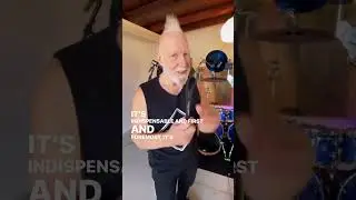 Mike Terrana vibing with Wing Thing🤘🤘🤘