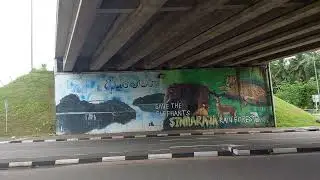 dodangoda, srilanka highway express way exit