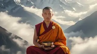 2 HOURS Tibetan Singing Bowls | Deep Meditation Music | Monk in Himalayas | Healing Frequency 432Hz