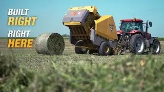 The 604 Pro G3 Baler in Action