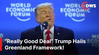 HISTORIC REMARKS: Trump Signals Breakthrough on Greenland After Davos Talks With NATO Allies | AC1Z