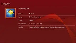 Shooting Star trophy guide - PvZ Replanted