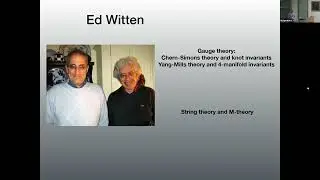 Prof. Bernd Schroers | Michael Atiyah and Physics: the Edinburgh Years