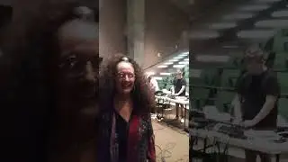 Seattle public library, performance at the Microsoft auditorium.