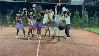I Did 20 Backflips For My 20th Birthday At The Padel Court!!