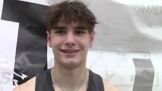 Jace Bennett of Utopia 2nd Place Boys Elite Section at UCS Spirit National Pole Vault Summit