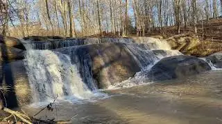 Fall Creek Falls after Rainfall in Mayo River SP, NC