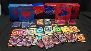 Unboxing: Pokemon Trading Card Game Sword and Shield Elite Trainer Boxes - English