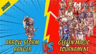iRO Chaos - Arrow Storm Ranger VS Geffen Magic Tournament Instance - Update (2023)