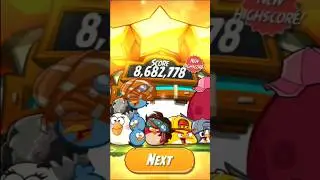 angry birds 2 level 87 gameplay