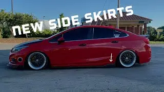 New cf style side skirts for my Cruze