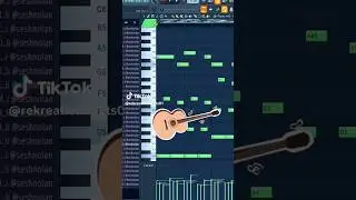 how make realistic guitar melodies in FL studio #flstudio #guitar