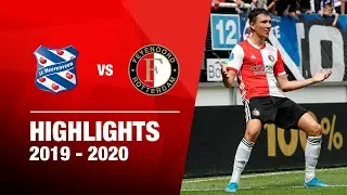 Highlights | sc Heerenveen - Feyenoord | Eredivisie 2019-2020