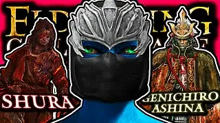 I fought ALL Sekiro Bosses in ELDEN RING Golden Age Mod