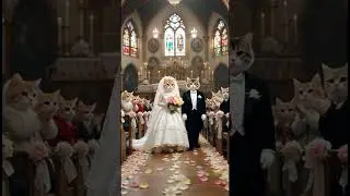 Cat Wedding #cat #wedding #catwedding #viral #cute #cutecat #catstory #new #catweddingvideos #funny