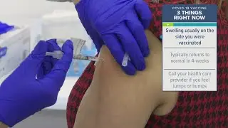Health check: Swollen lymph nodes after receiving COVID-19 vaccine