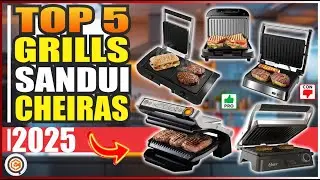 Grills e Sanduicheiras 2026: TOP 5 Modelos que V&atilde;o Transformar Sua Cozinha