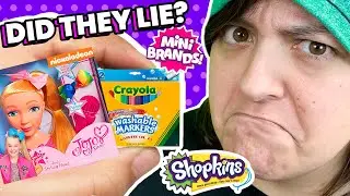 Is It TRUE? Testing Rares in Mini Brands Mystery Boxes  Unboxing TikTok Trends