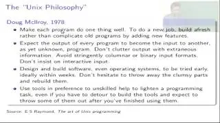 The Unix environment and standard tools