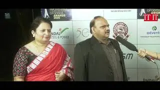 Mr. Anilkant Chief Engnieer at Interview Times Award Ceremony 2020
