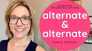 Learn to Pronounce ALTERNATE & ALTERNATE - American #English Heteronym Pronunciation Lesson