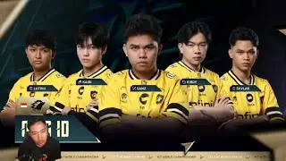 SORA EXP NINO TERLALU GILA 🔥 ONIC ID VS AE ESPORTS _ GAME 1 🎮 LEMON _ M7 WORLD CHAMPIONSHIP 2026 