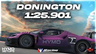iRacing Hotlap | Ferrari 296 GT3 @ Donington - GP | GT Sprint | 2025 S1 Week 9