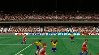 FIFA Soccer 96 (PS1) gameplay 4K