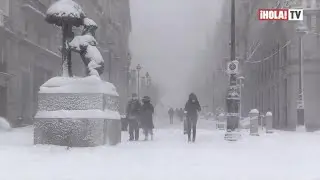 50 años después, Madrid cubierta de blanco tras una nevada histórica | ¡HOLA! TV