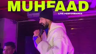 MUHFAAD LIVE SHOW IN DELHI 🤯 #rap #hiphop