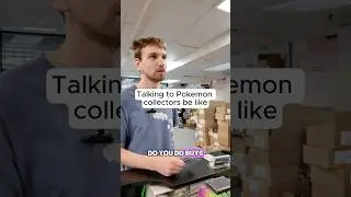 Talking to Pok&eacute;mon Collectors be like 😆 #pokemon #nyc #pokemonnyc #tcg