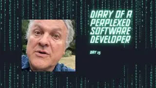 Diary of a perplexed software developer day 13