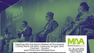 MAA24  - Tapping into Export Markets - Buyers and Producers Perspectives