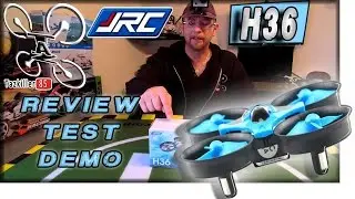 JJRC H36 Drone Review Test Démo Avis / Petit mais Costaud !