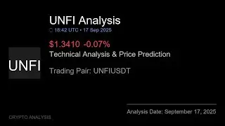 UNFI (UNFIUSDT) Technical Analysis - Price Prediction & Buy or Sell September 17, 2025