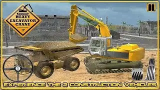 Heavy Excavator Crane 3D - Gameplay Android
