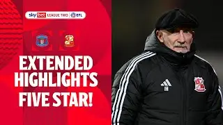 FIVE STAR! | Carlisle United v Swindon Town extended highlights