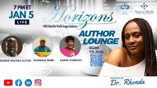 Horizons Author Lounge - George Walters-Sleyon, Karen Stampley & Reginald Webb