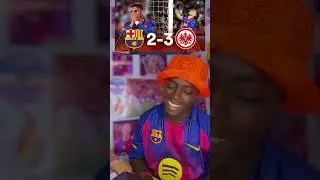 We have a score to settle with Frankfurt😂😂😂😂#viral #barcelona ucl #spain #football #trending
