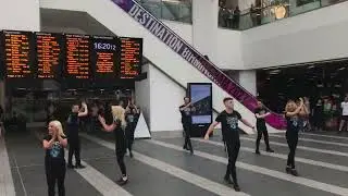 Lord of the Dance 25th Anniversary Flash Mob at Birmingham's Grand Central Station