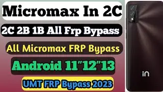 All Micromax Mobile Android 11/12 Frp Bypass Without Pc 2021  Bypass Google Account 100% Working UMT