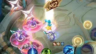 RUSUH!!! 5 Nana lawan 5 Hero bersayap hitam,MIRROR MODE Mobile legend