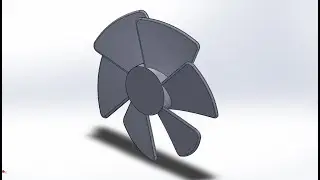 SOLIDWORKS Pervane Çizim En basitleştirilmiş Haliyle/SolidWorks Propeller