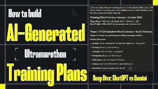 Using AI to Create Ultramarathon Training Plans: Complete Guide + ChatGPT vs Gemini Comparison