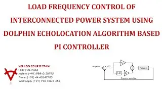 LOAD FREQUENCY CONTROL OF INTERCONNECTED POWER SYSTEM USING DOLPHIN ECHOLOCATION ALGORITHM BASED PI