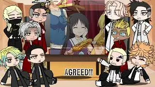 Tokyo revengers react to takemichi as Rimuru tempest | Slime | Gacha life