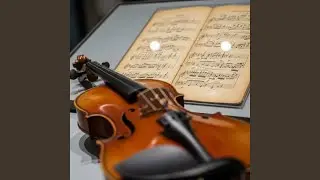 Violin Quietly Guarding Time
