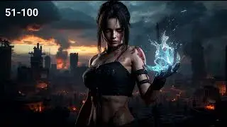 ZOMBIE APOCALYPSE REBORN WITH A FARMING SPACE ☄️/EPISODE 51-100#AS NOVEL WORLD 🌎#HORROR